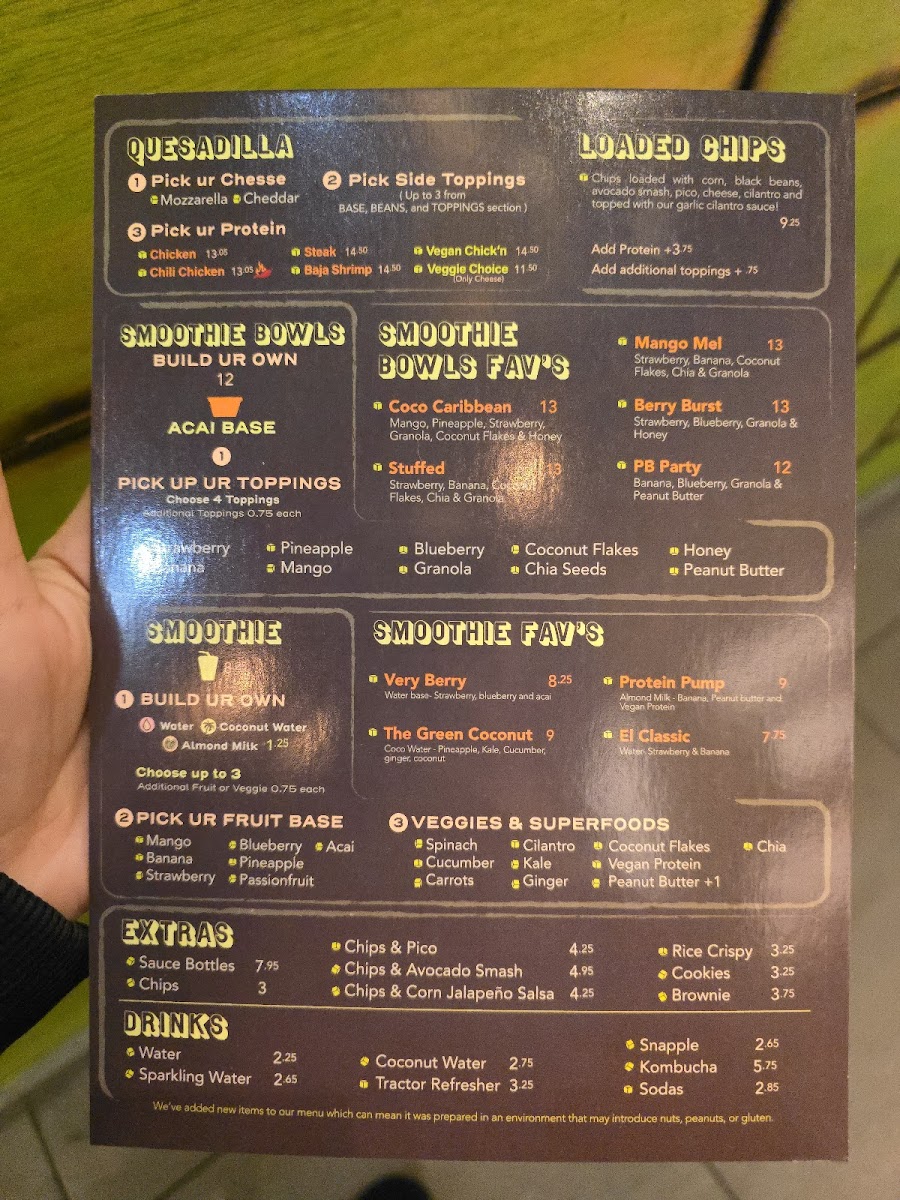 Menu Diced- Country Walk-1